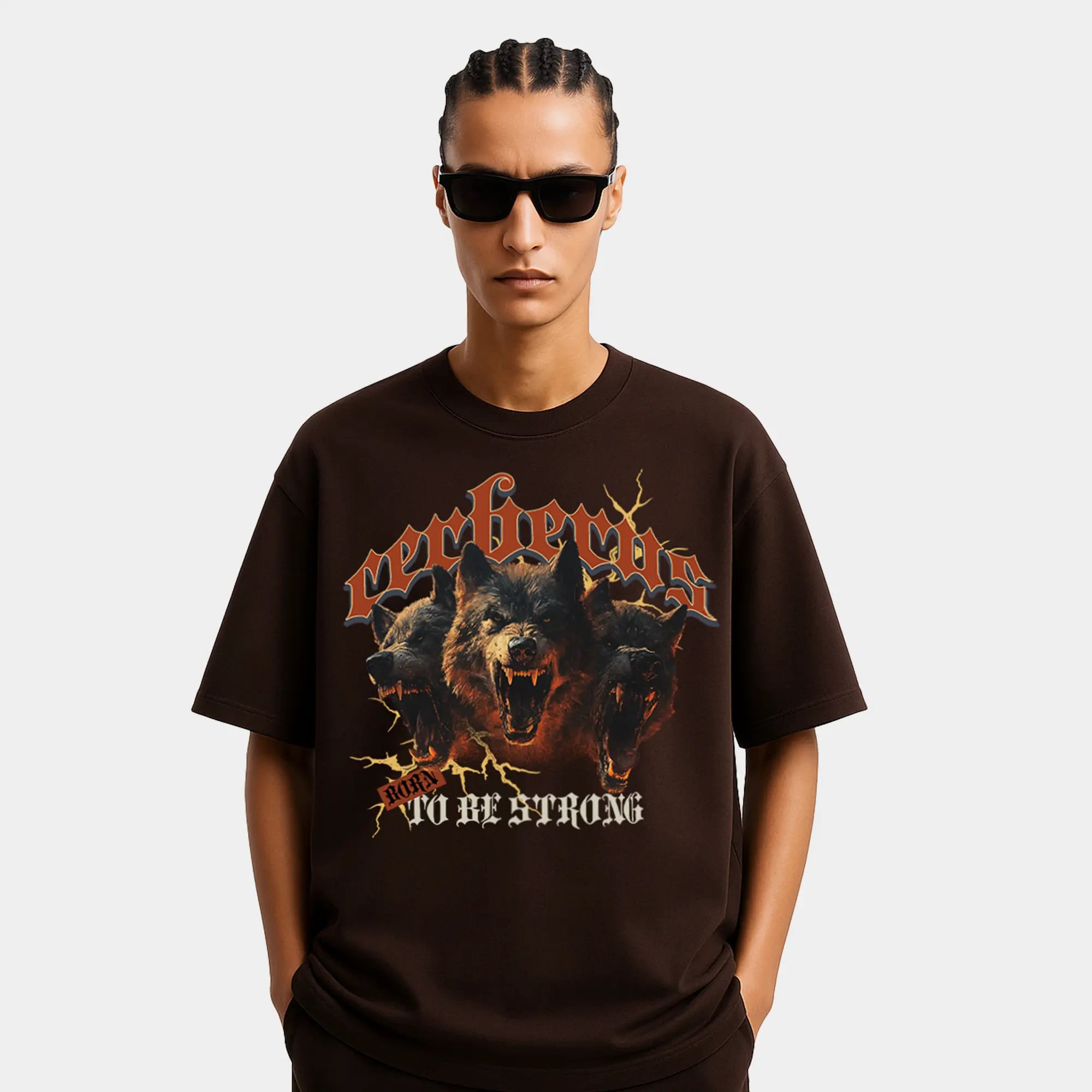 Cerberus Oversized T-Shirt Red Beetle