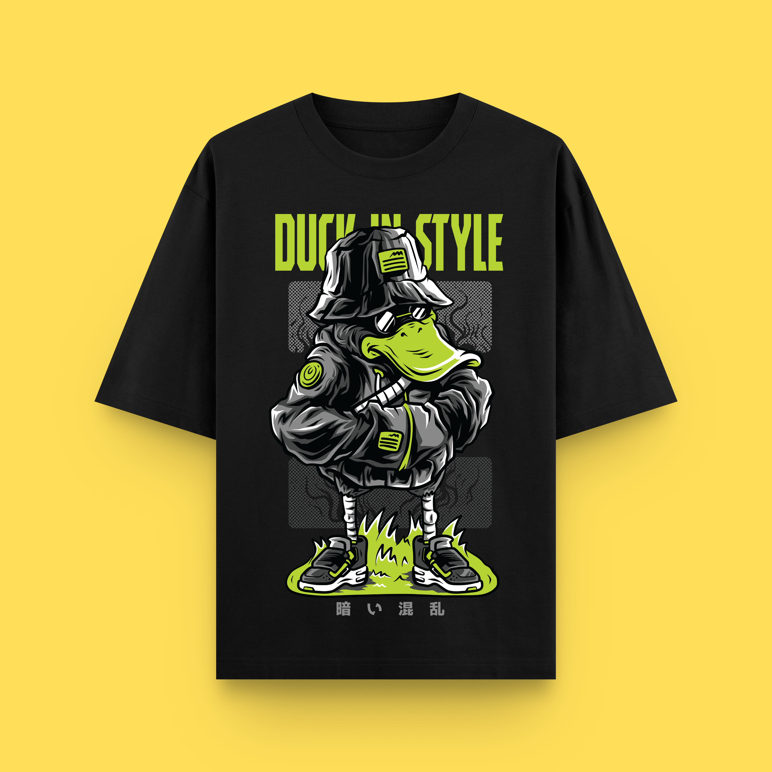 DUCK IN STYLE Oversized T-Shirt