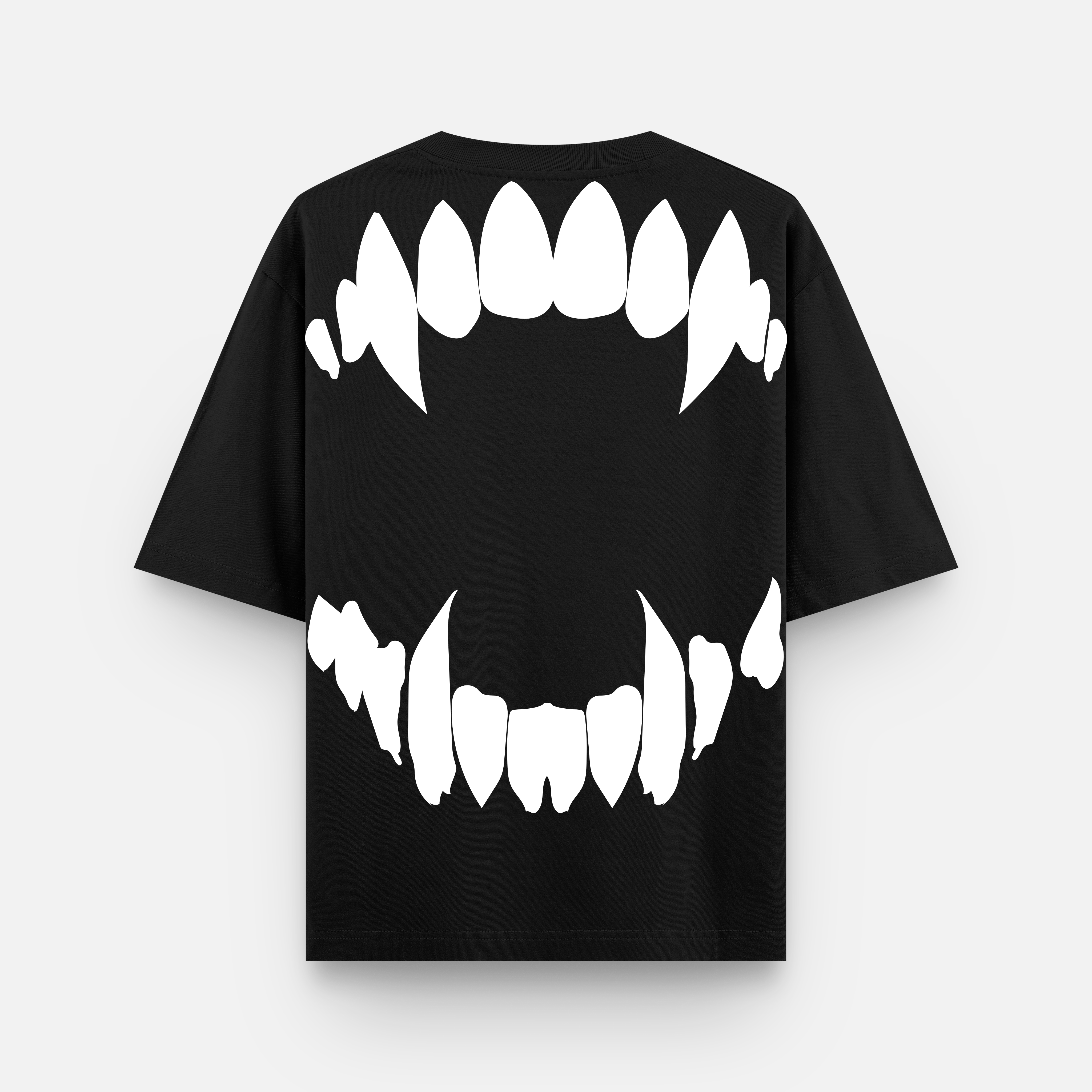 VAMPIRE GLOWING TEETH Oversized T-shirt