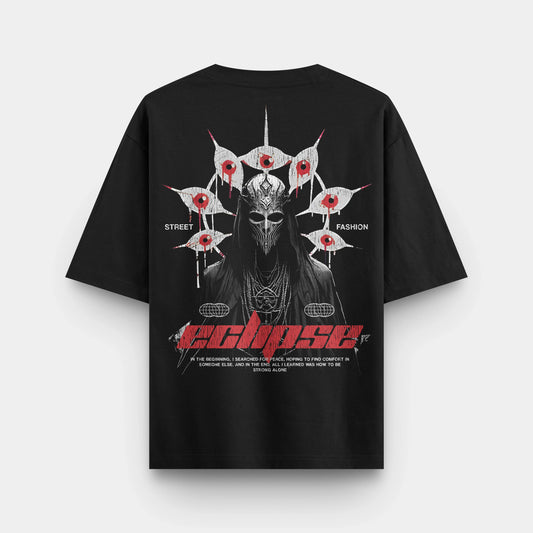 Eclipse Oversized T-Shirt Red Beetle