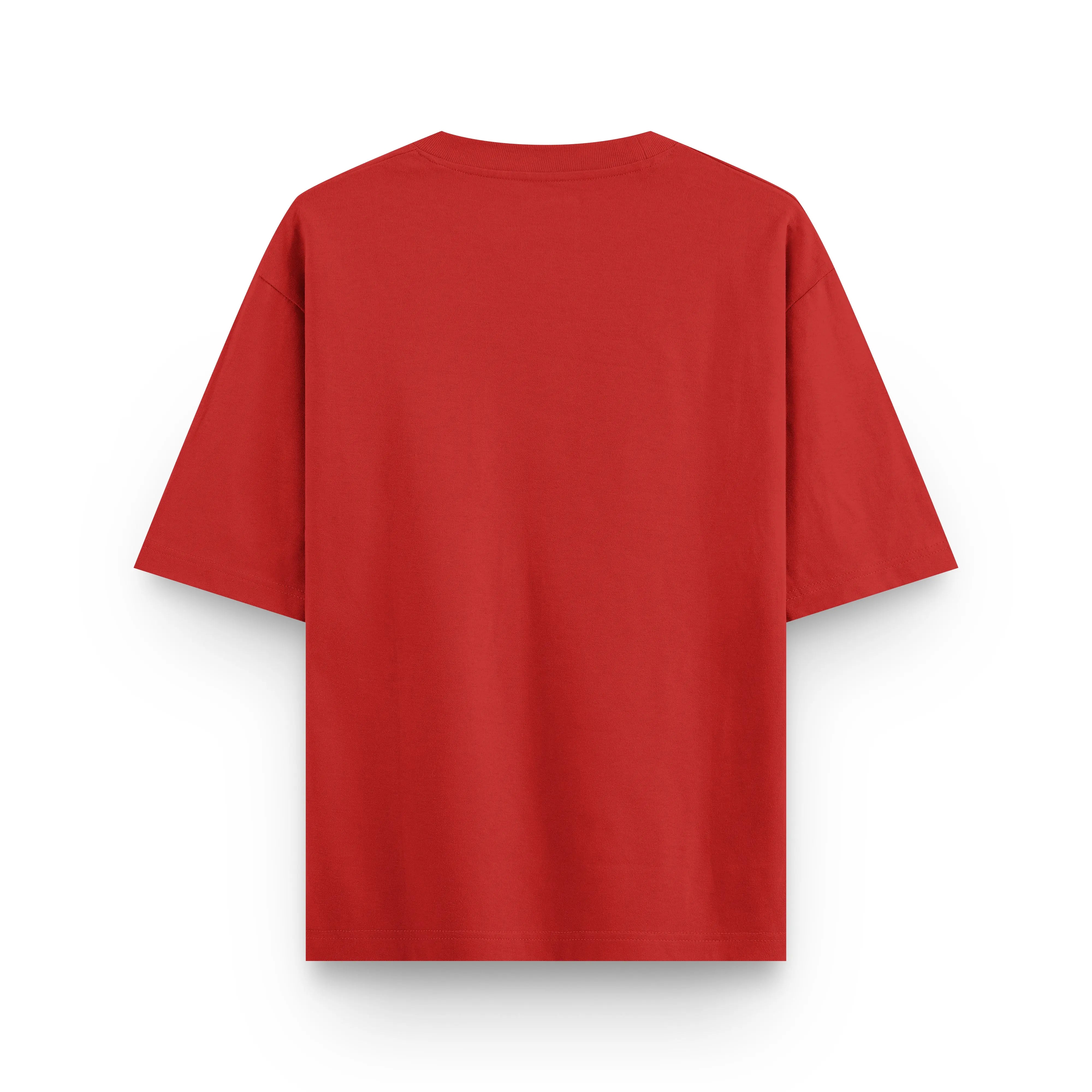 Need Some Space Oversized T-Shirt Red Beetle