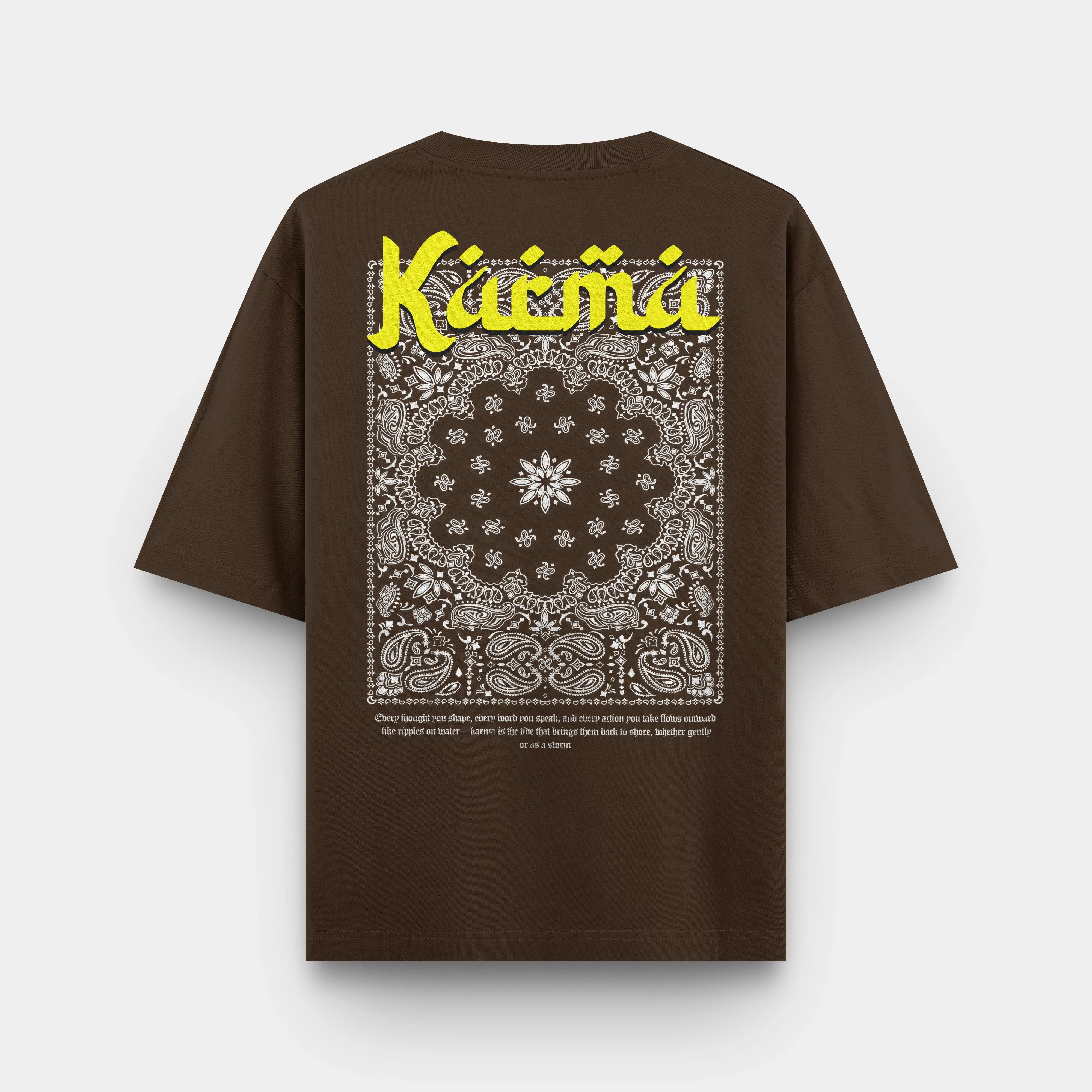 Karma Oversized T-Shirt Red Beetle