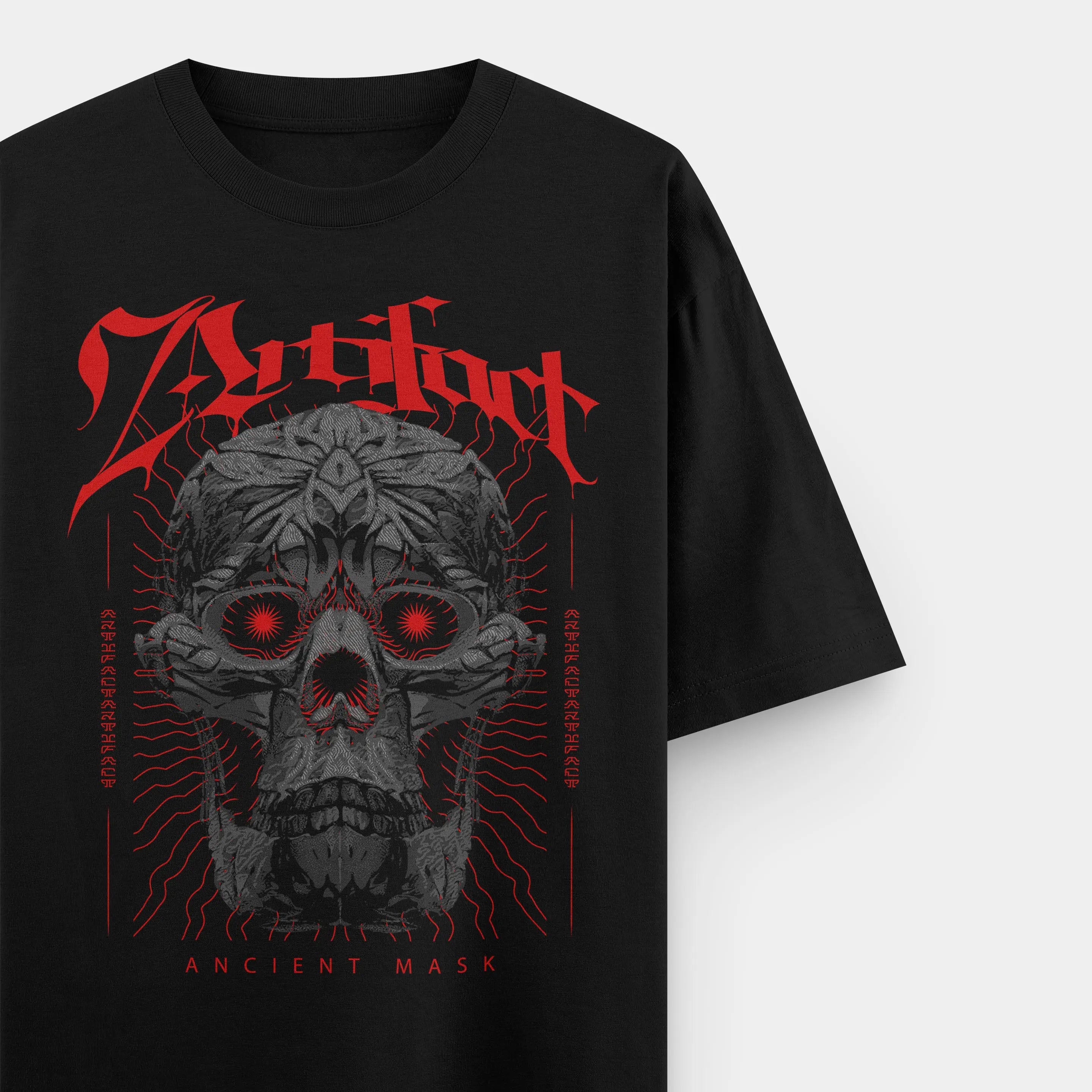 Artifact Oversized T-Shirt Red Beetle