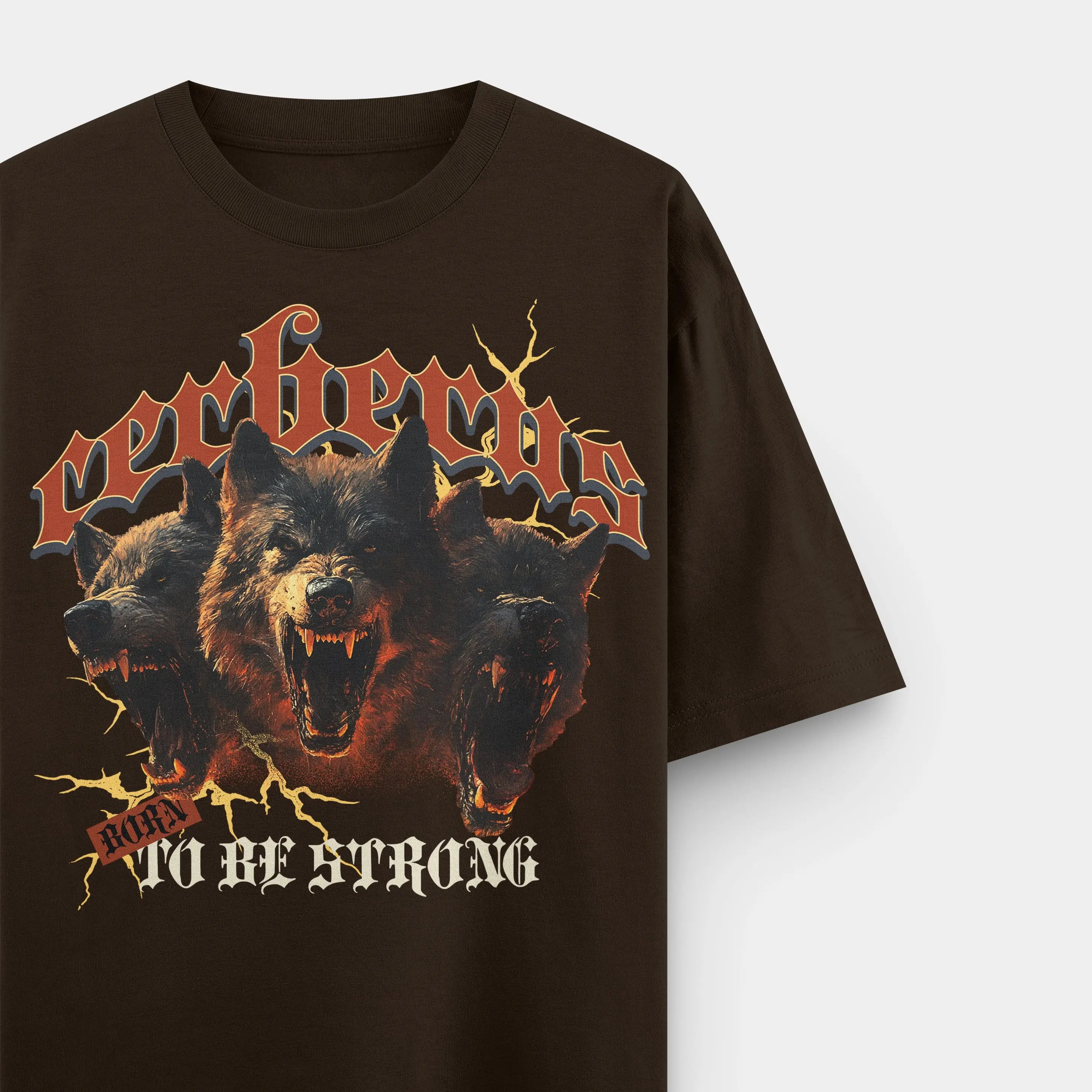 Cerberus Oversized T-Shirt Red Beetle