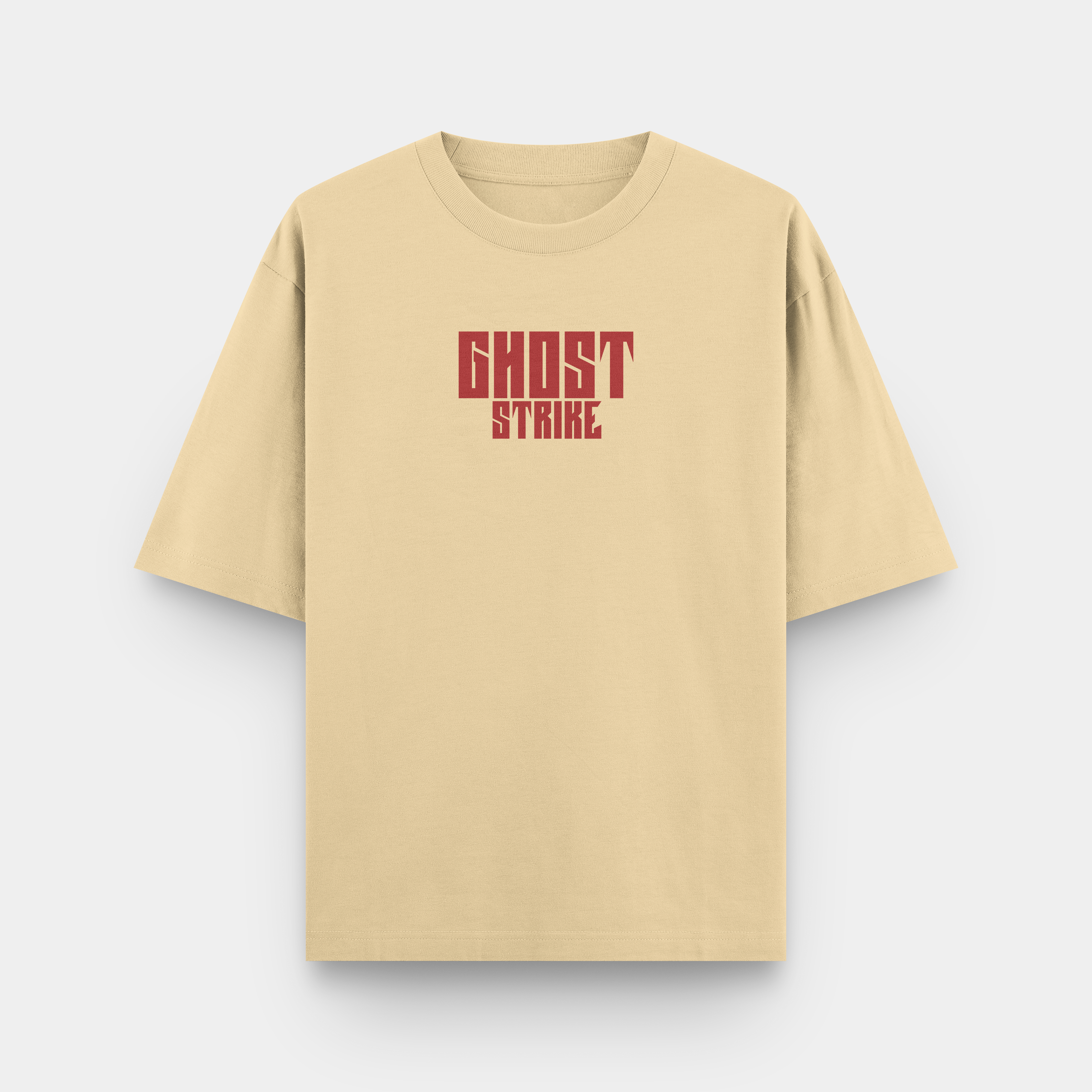 Ghost Strike Oversized T-Shirt Red Beetle